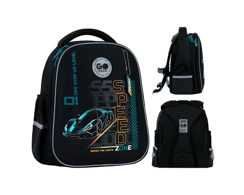 Рюкзак шкільний шкільний напівкаркасний GoPack Education Speed Zone спинка 34 см (GO26-165S-5)