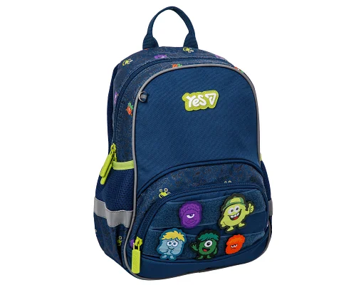 Рюкзак дитячий Monsters K-34XS для хлопчика 31 см YES (550447)