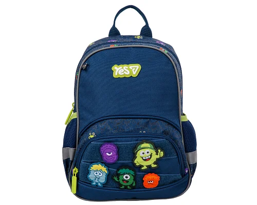 Рюкзак дитячий Monsters K-34XS для хлопчика 31 см YES (550447)