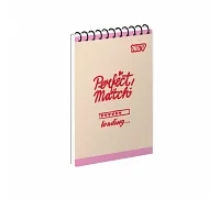 Зошит для записів Yes Perfect Match одинарна спіраль А7/80 аркушів (152551)