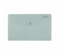 Папка-конверт Fusion Turquoise В6 на кнопці YES (492422)