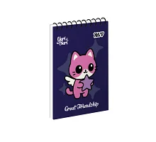Зошит для записів Yes Best Friends одинарна спіраль А7/80 аркушів (152362)
