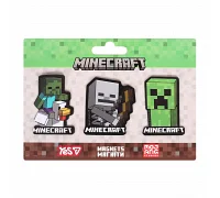 Магніти фігурні Yes Minecraft, 3 шт 1 (708542)
