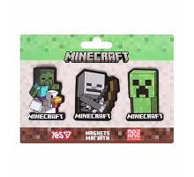 Магніти фігурні Yes Minecraft, 3 шт 1 (708542)