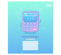 Зошит предметний Yes Funny school МАТЕМАТИКА 24 аркуші клітинка (768548)