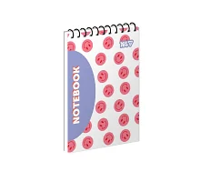 Зошит для записів Yes Smiley Vibes одинарна спіраль А7/80 аркушів (152523)