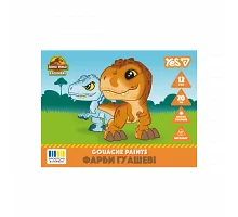 Фарби гуашеві Yes Jurassic World Kids 12 кольорів 20 мл (230443)
