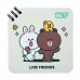 Блокнот Yes Line Friends Butterfly 110x110 80 аркушів лінія (152192)
