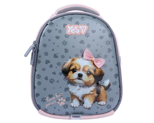 Рюкзак дитячий дошкільний Yes Love has Paws K-33XXS (550432) для дівчинки