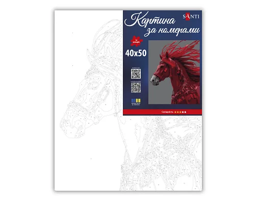 Картина за номерами SANTI 