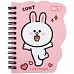 Блокнот Yes Line Friends Cony pink В7 60 аркушів клітинка (152218)