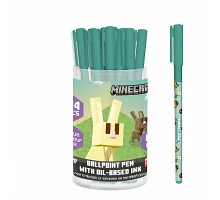 Ручка кулькова Yes Minecraft Spring 0,7 мм синя (412280)