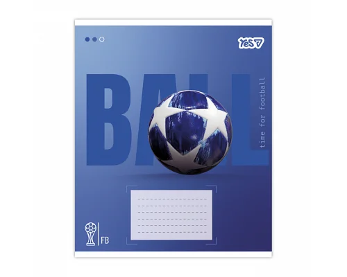 Зошит шкільний Yes Ball А5 24 аркуша лінія (768682)