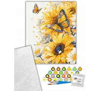 Картина за номерами Жовті квіти 40х50 см Art Craft (13149-AC)