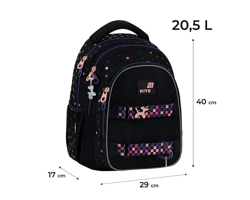 Рюкзак Kite Education teens Romantic Street Art спинка 40 см (K26-8001M-1)