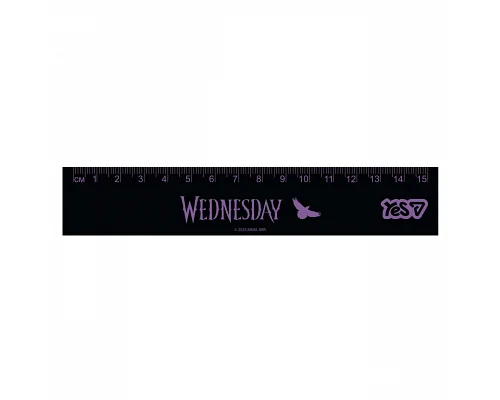Лінійка Yes Wednesday 15 см (370713)