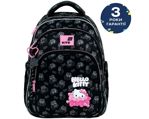 Рюкзак шкільний Kite Education Hello Kitty спинка 39 см (HK26-763M)