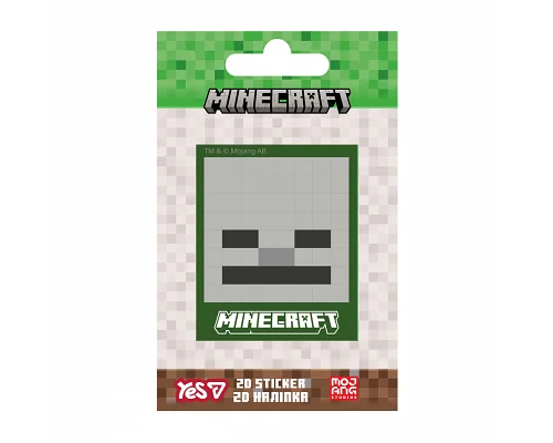 Наліпка 2D Yes Minecraft Skeleton (708511)