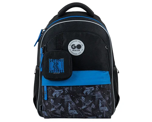 Рюкзак шкільний шкільний GoPack Education Fearless Vibe спинка 41 см (GO26-182M-6)