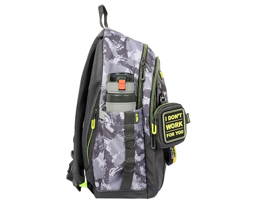 Рюкзак шкільний Grey TS-60L для хлопчика 43 см YES (550405)