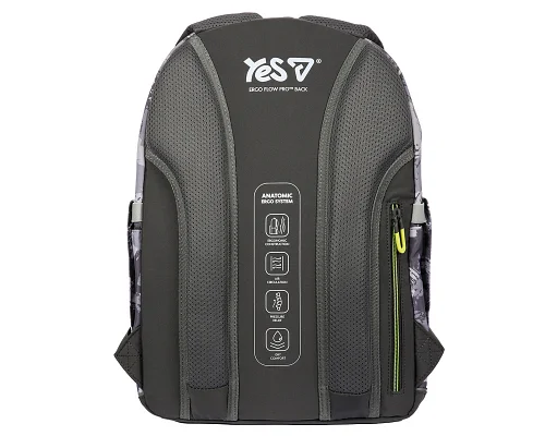 Рюкзак шкільний Grey TS-60L для хлопчика 43 см YES (550405)