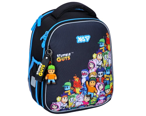 Рюкзак шкільний каркасний Stumble Guys H-100S для хлопчика 35 см YES (550489)