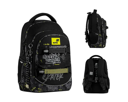 Рюкзак Kite Education teens Graffiti спинка 42 см (K26-727M-4)