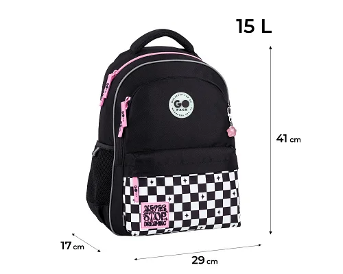 Рюкзак шкільний шкільний GoPack Education Dreammaking спинка 41 см (GO26-182M-2)