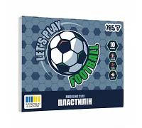 Пластилін Football 10 кольорів 200г YES (540713)