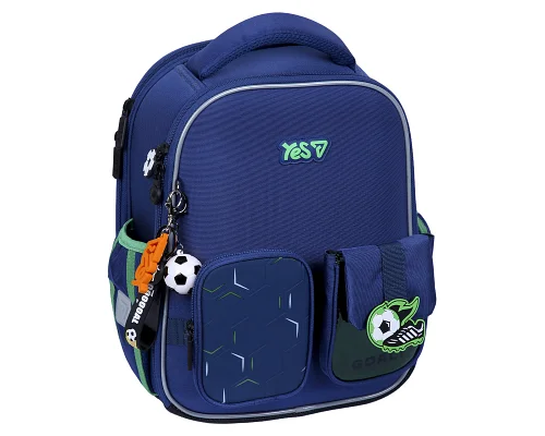 Рюкзак шкільний каркасний Yes Football Fan H-100S для хлопця 35 см (550219)