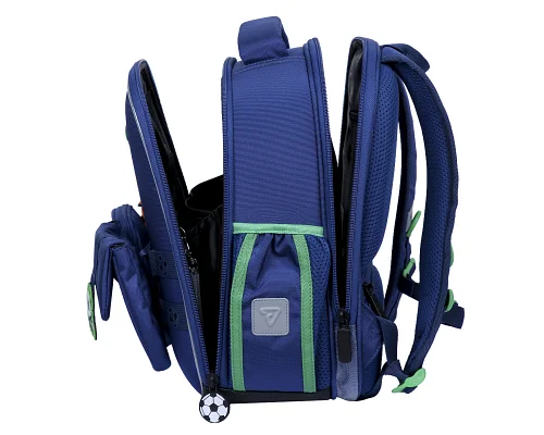 Рюкзак шкільний каркасний Yes Football Fan H-100S для хлопця 35 см (550219)