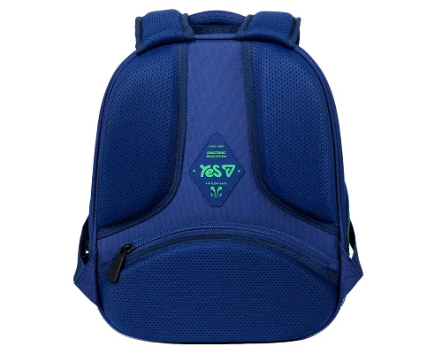 Рюкзак шкільний каркасний Yes Football Fan H-100S для хлопця 35 см (550219)