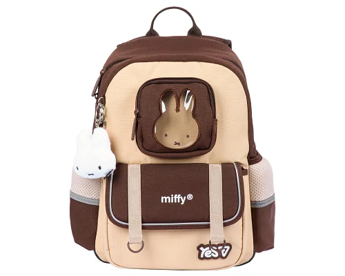 Рюкзак школьный Yes Miffy Bunny S-104S для девочки 37 см (550258)
