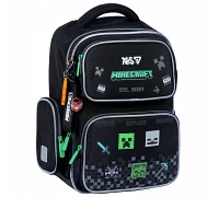 Рюкзак школьный полукаркасный Yes Minecraft Effect S-101M для мальчика 39 см (550268)