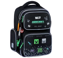 Рюкзак школьный полукаркасный Yes Minecraft Effect S-101M для мальчика 39 см (550268)