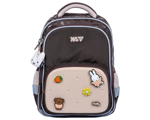 Рюкзак школьный Yes Miffy Bunny S-72M для девочки 38 см (550280)