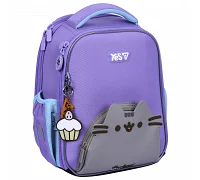 Рюкзак школьный каркасный Yes Pusheen Summer H-100S для девочки 35 см (550202)