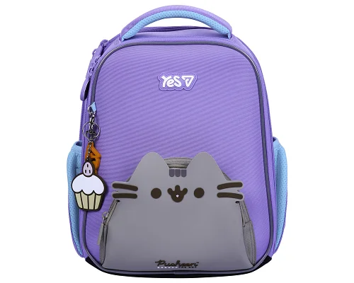 Рюкзак школьный каркасный Yes Pusheen Summer H-100S для девочки 35 см (550202)