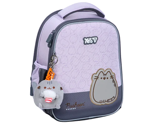 Рюкзак школьный каркасный Yes Pusheen H-100S для девочки 35 см (550663)