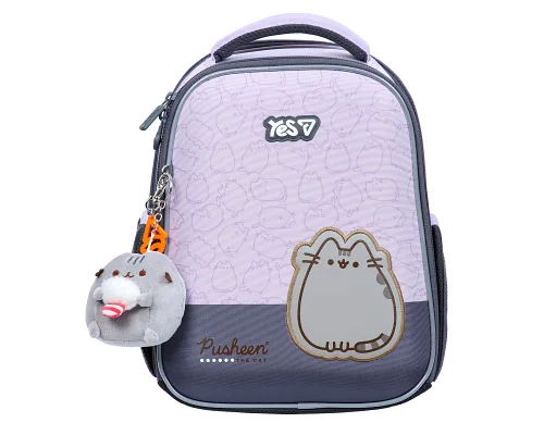 Рюкзак школьный каркасный Yes Pusheen H-100S для девочки 35 см (550663)