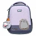 Рюкзак школьный каркасный Yes Pusheen H-100S для девочки 35 см (550663)