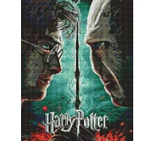 Алмазна мозаїка Harry Potter: Гаррі та Волдеморт 40х50 см Ідейка (AMO20357)