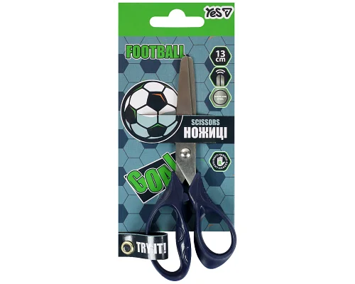 Ножиці Yes Football 13 см (480485)