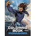 Книжка-розмальовка зі стікерами Аквамен Ідейка (LCB46)