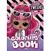 Книжка-розмальовка зі стікерами Tweens Cherry 21x29 Ідейка (LCB29)