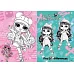 Книжка-розмальовка зі стікерами Tweens Cherry 21x29 Ідейка (LCB29)