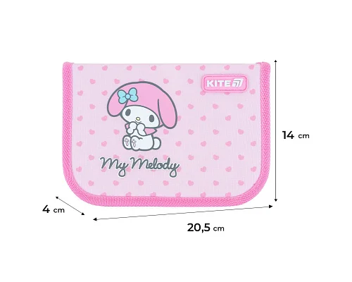 Пенал без наповнення Kite Hello Kitty, 1 відділення, 1 відворот (HK26-621-3)
