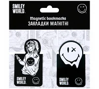 Закладки магнітні Yes Smiley World 2 шт висікання (708873)