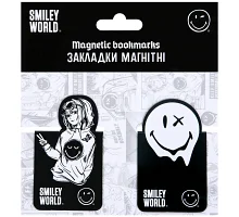 Закладки магнітні Yes Smiley World 2 шт висікання (708873)