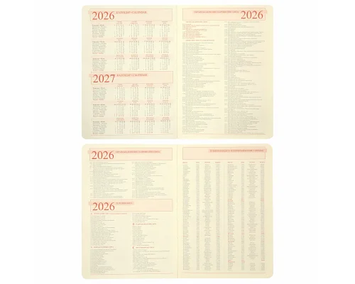 Щоденник-діловий записник А5 Leo Planner датований 2026 